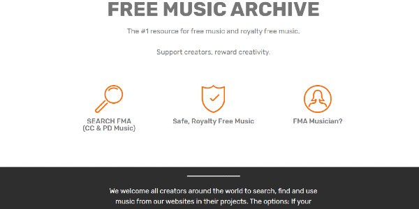 Free background music for eLearning - stock audio libraries