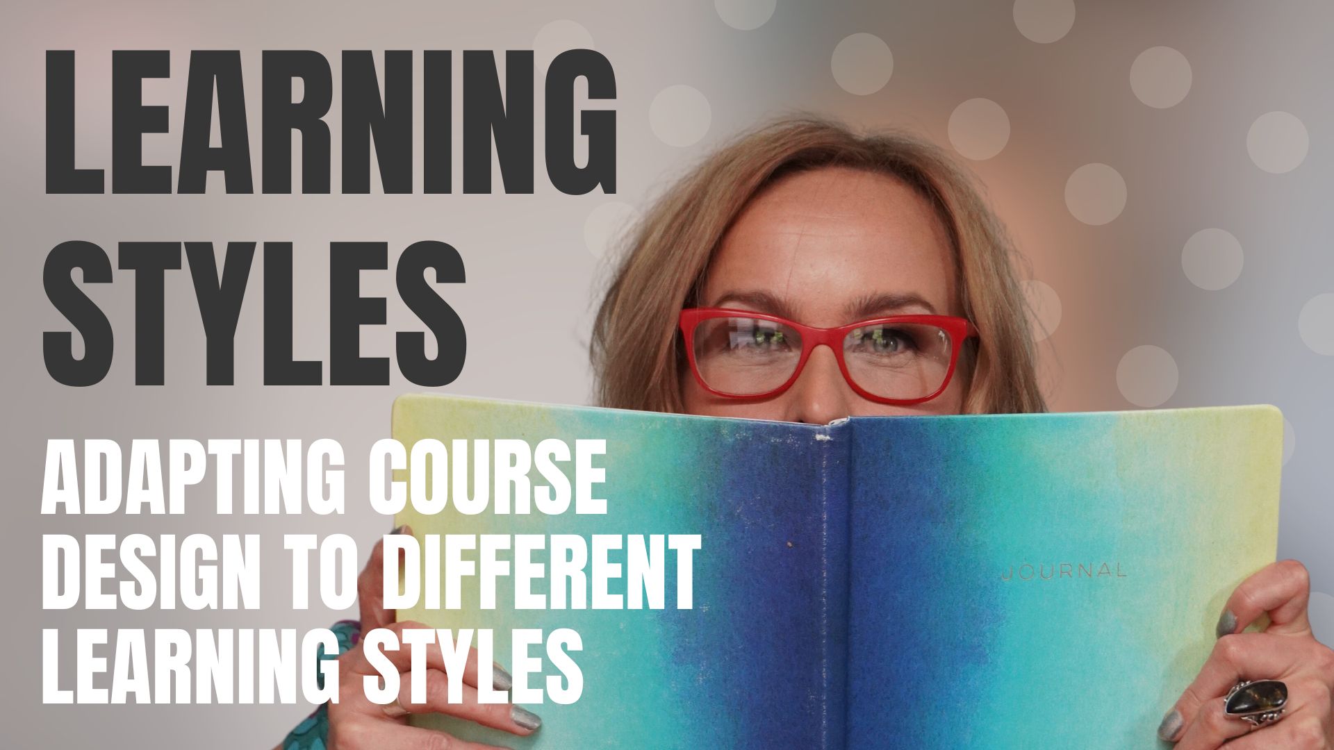 Blog cover learning preferences and course design