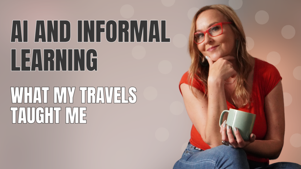 Blog cover for AI and informal learning